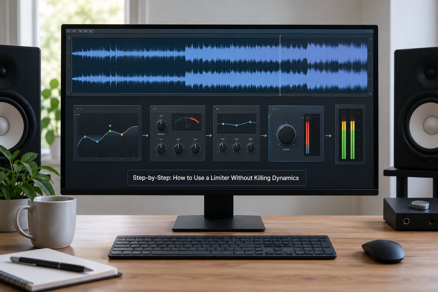 Step-by-Step: How to Use a Limiter Without Killing Dynamics