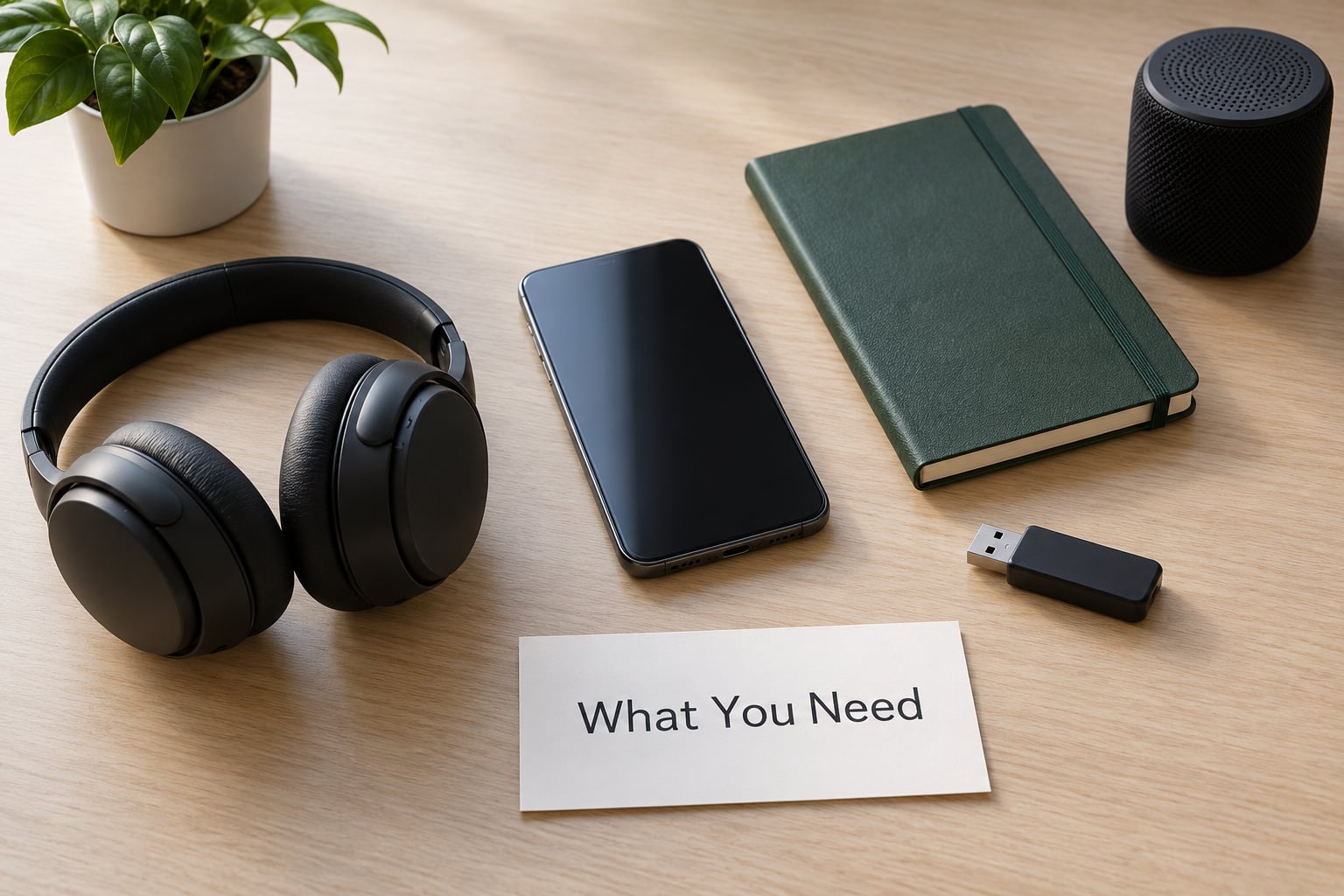 What You Need