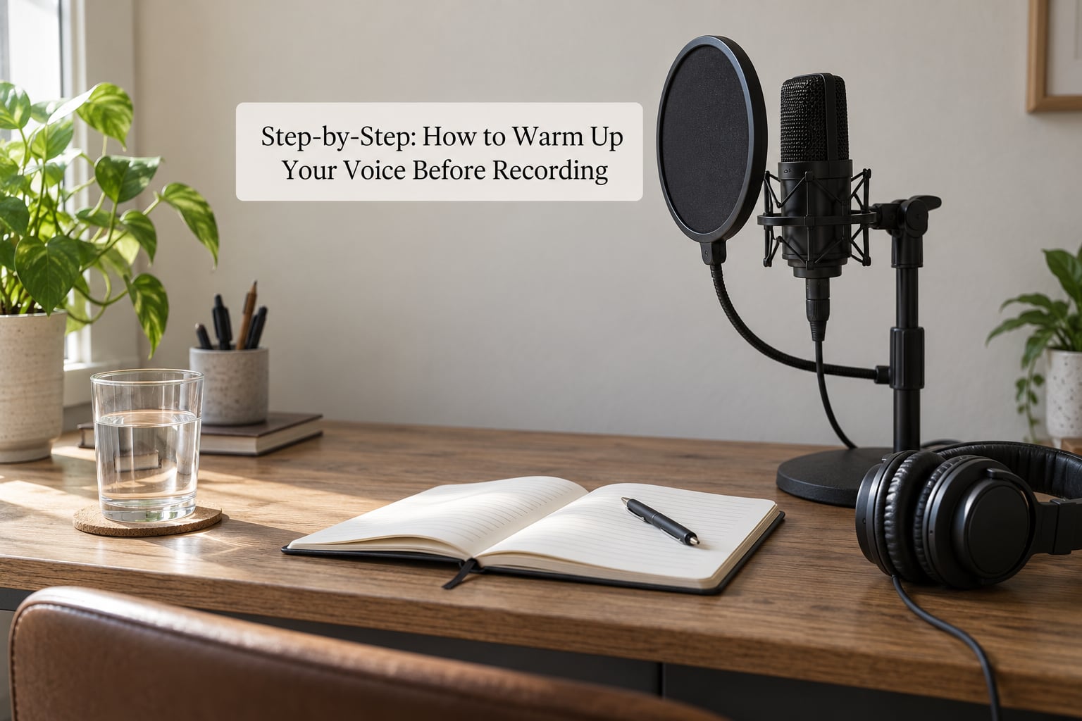 Step-by-Step: How to Warm Up Your Voice Before Recording