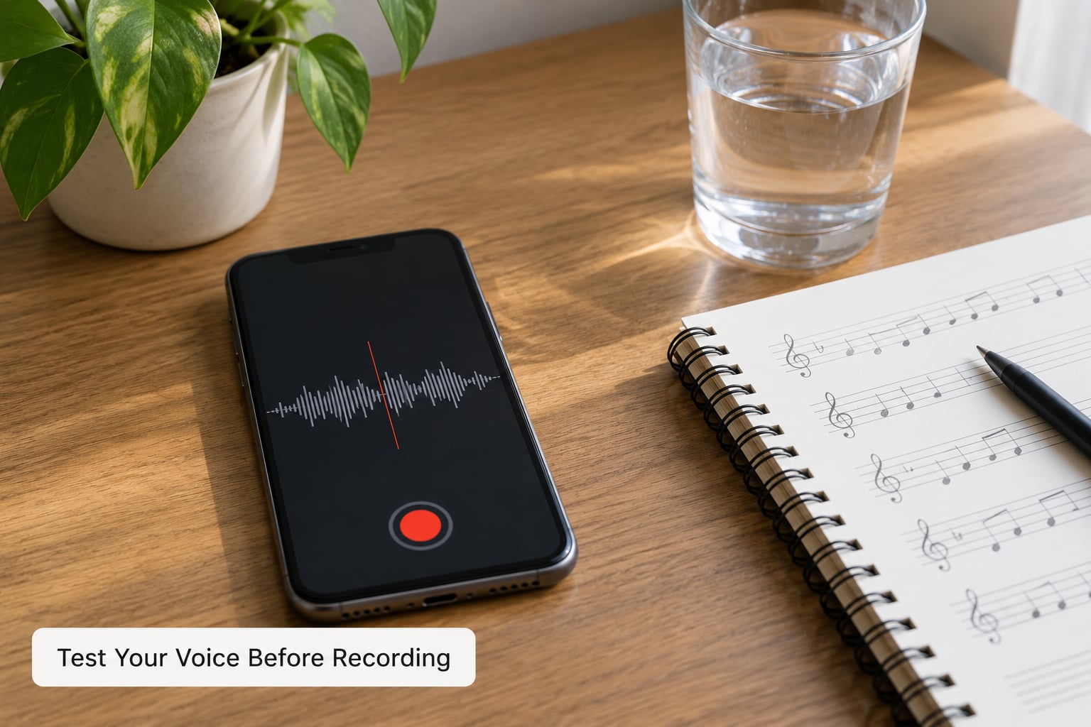 Test Your Voice Before Recording