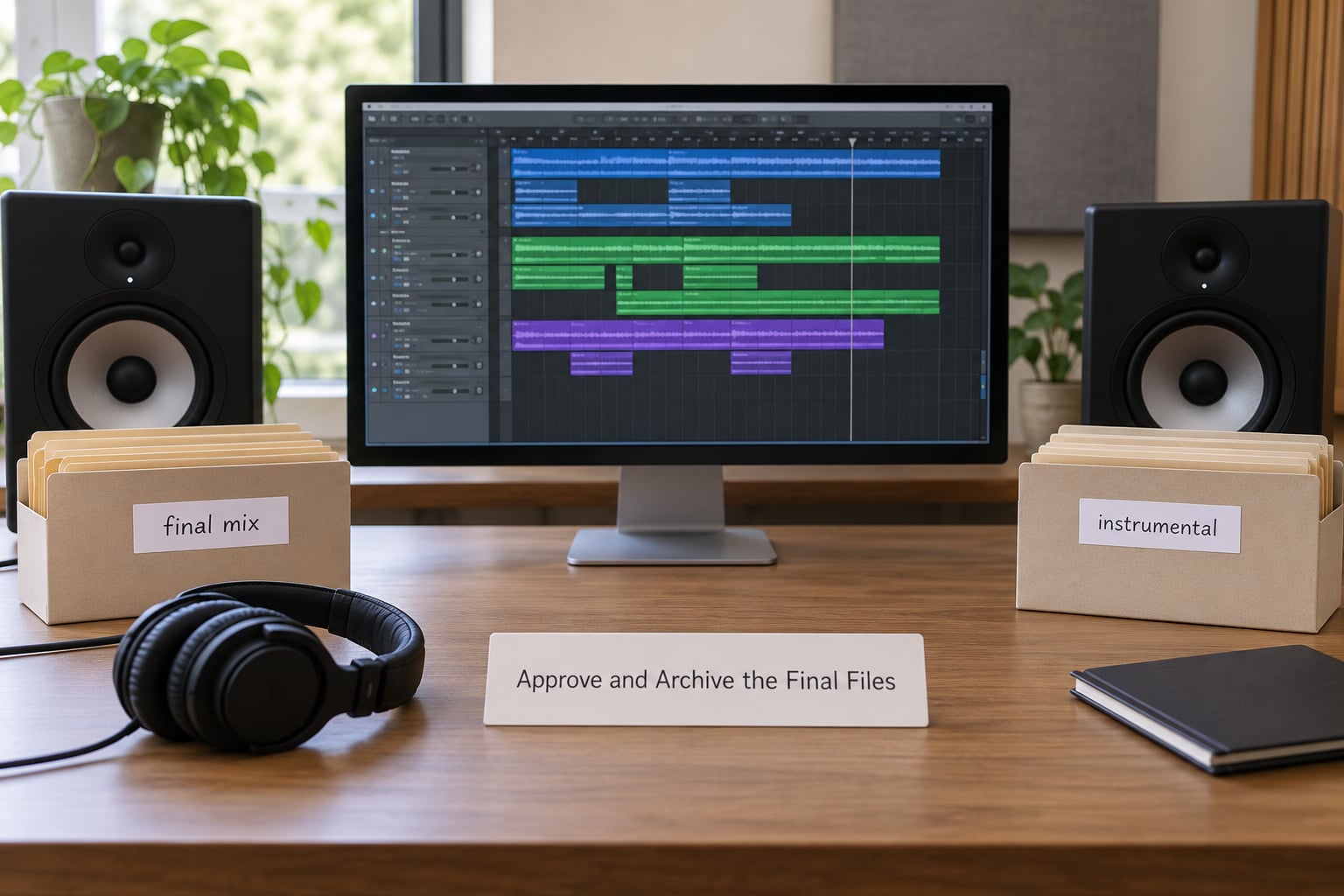 Approve and Archive the Final Files