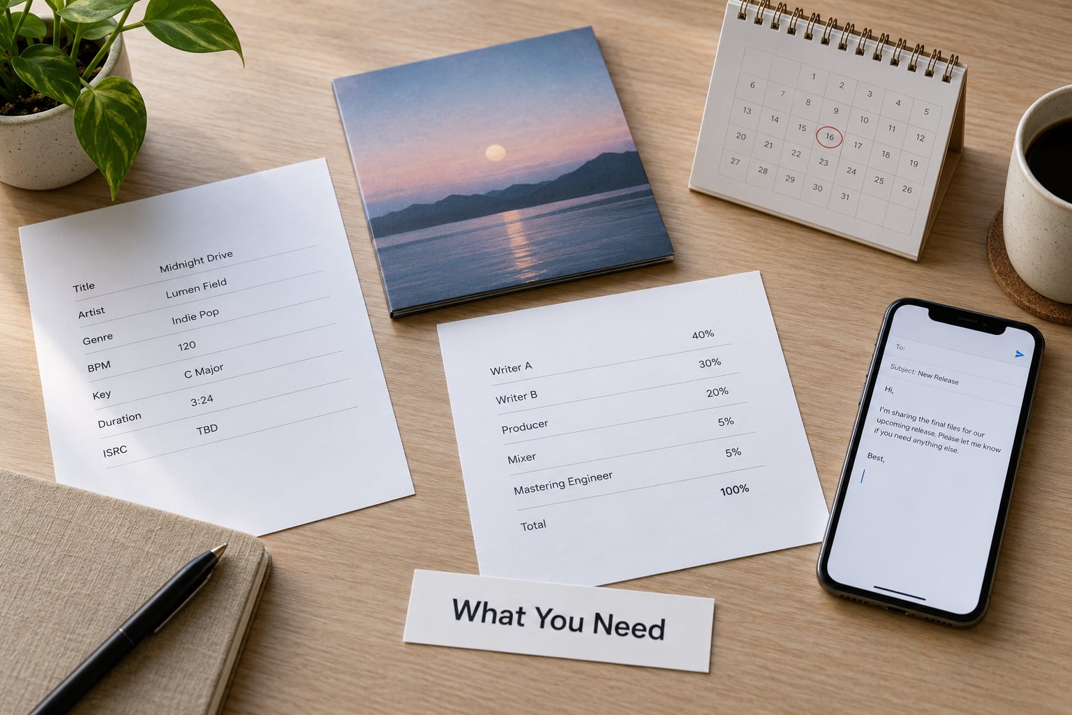 What You Need
