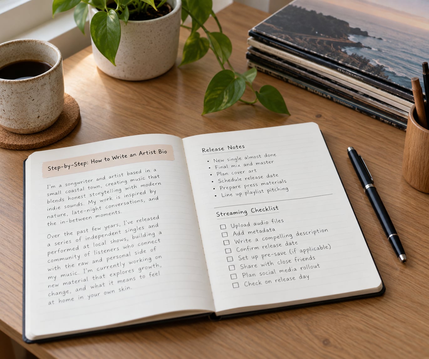 Step-by-Step: How to Write an Artist Bio