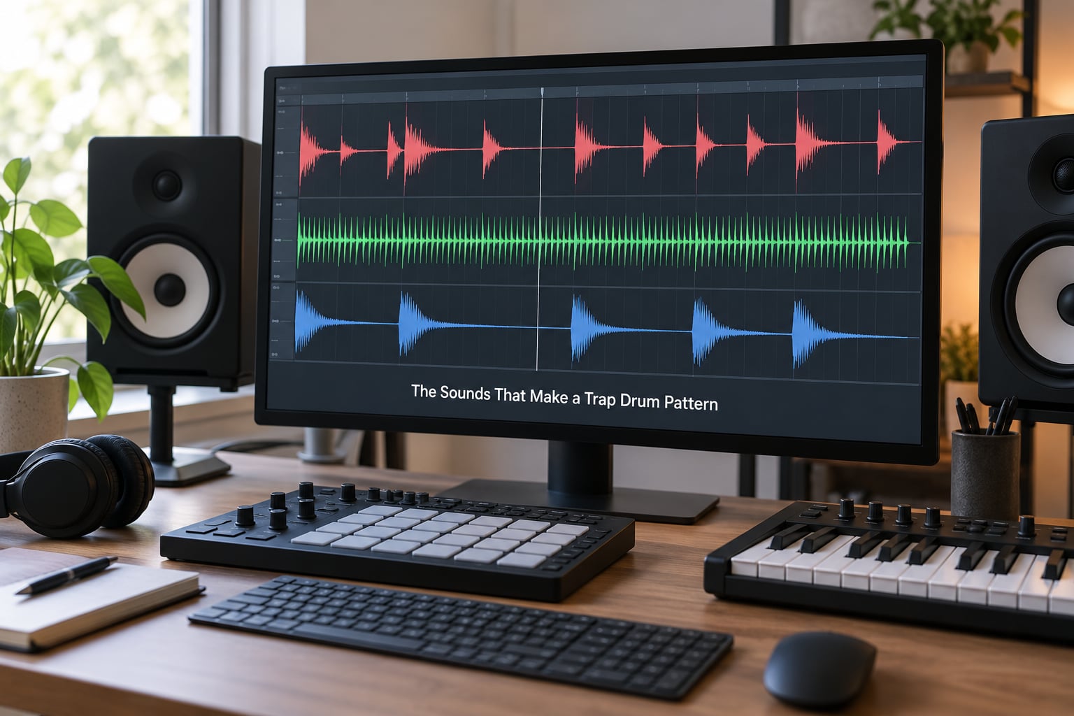 The Sounds That Make a Trap Drum Pattern