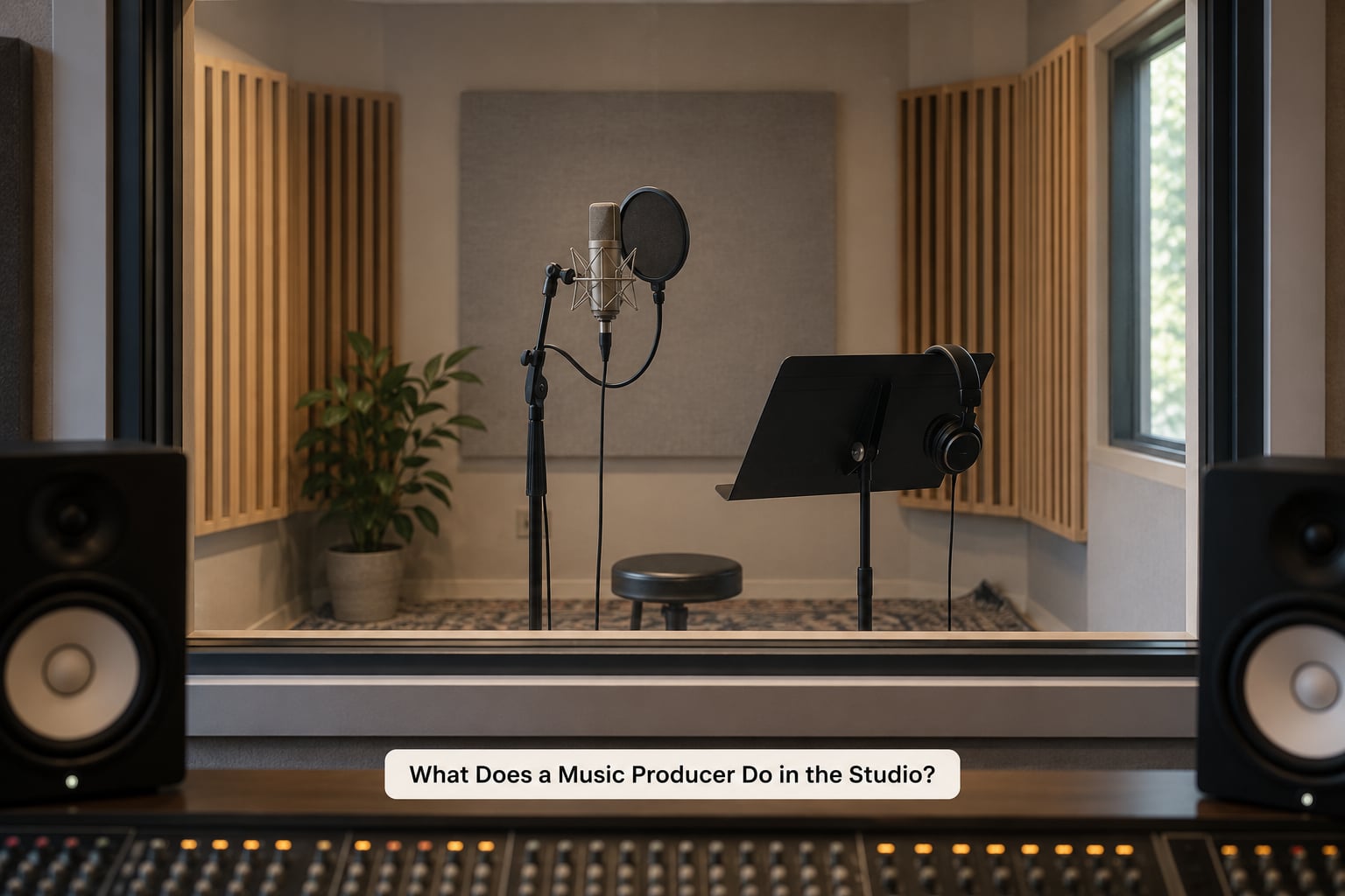 What Does a Music Producer Do in the Studio?