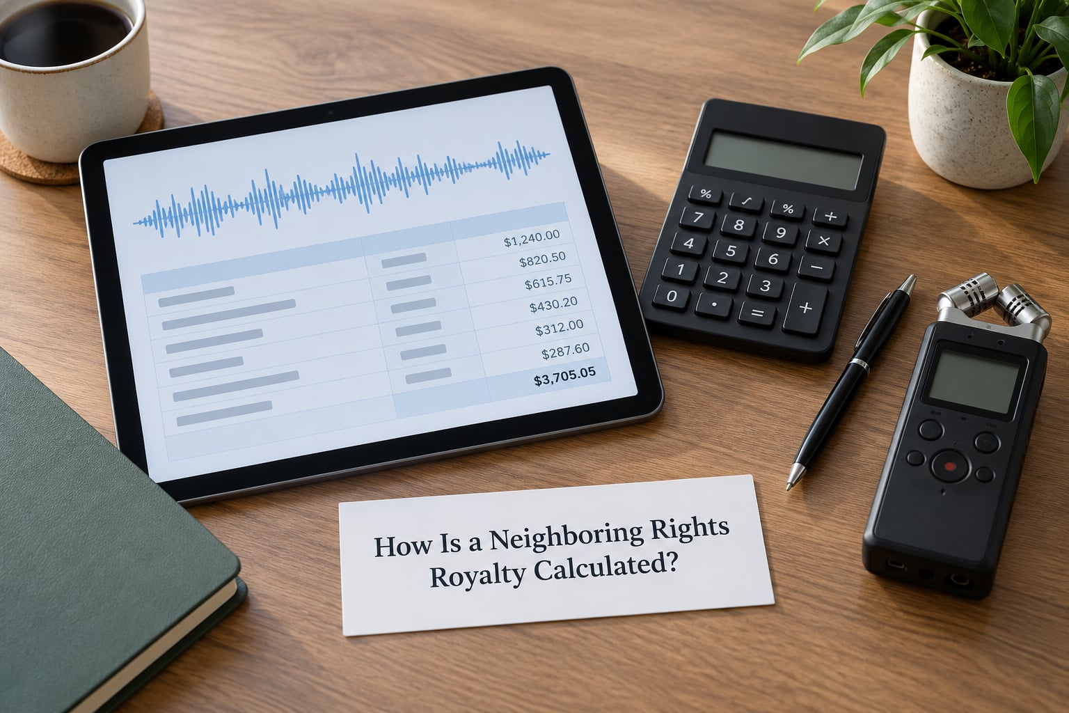 How Is a Neighboring Rights Royalty Calculated?