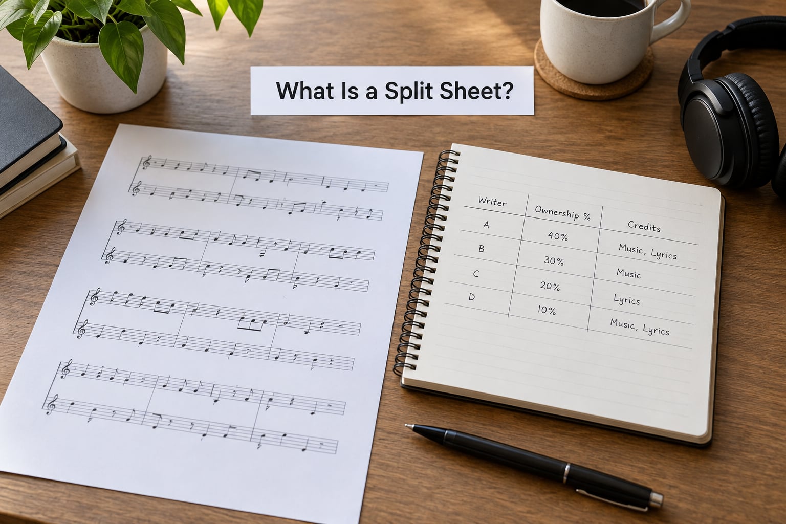 What Is a Split Sheet?