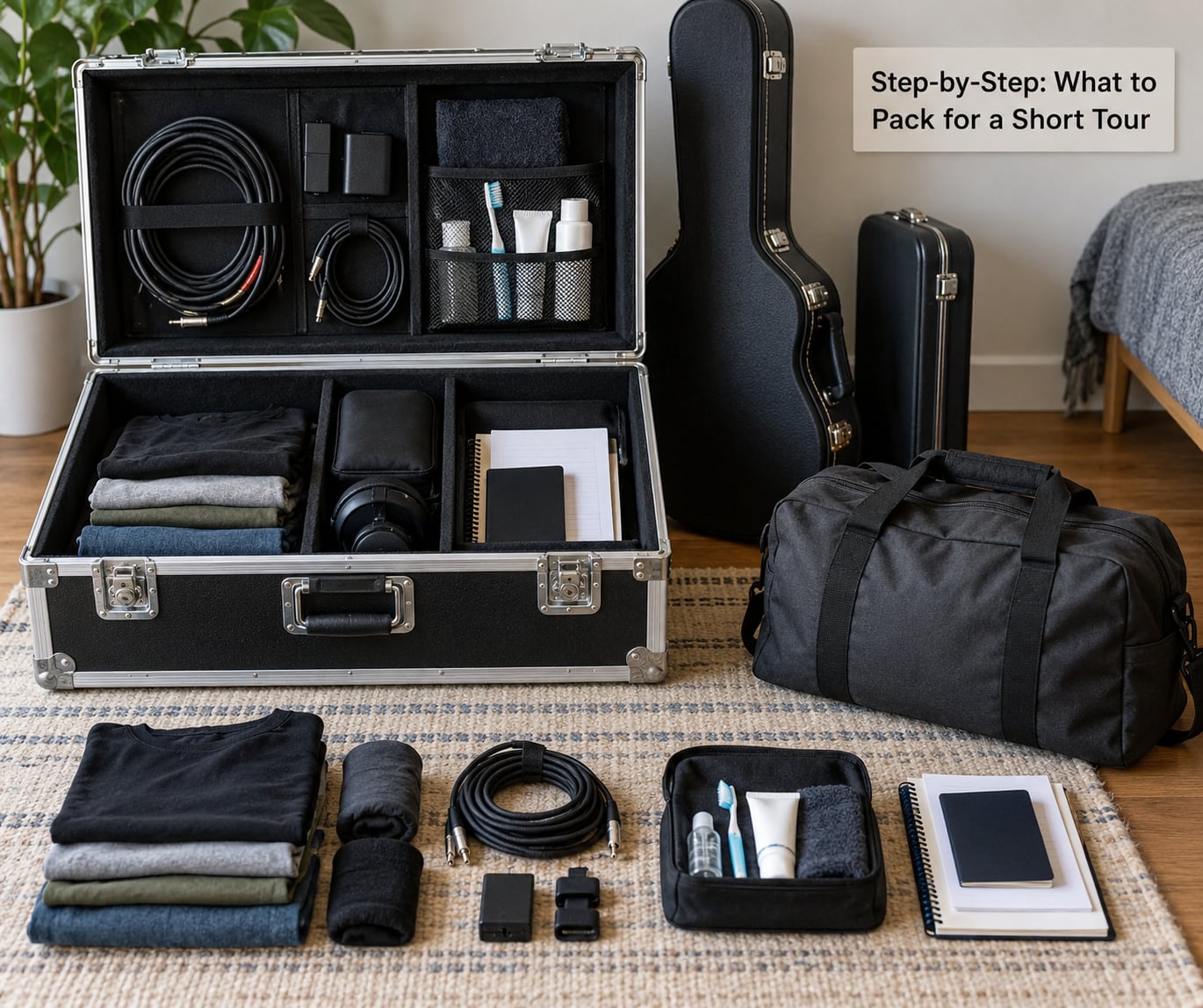 Step-by-Step: What to Pack for a Short Tour