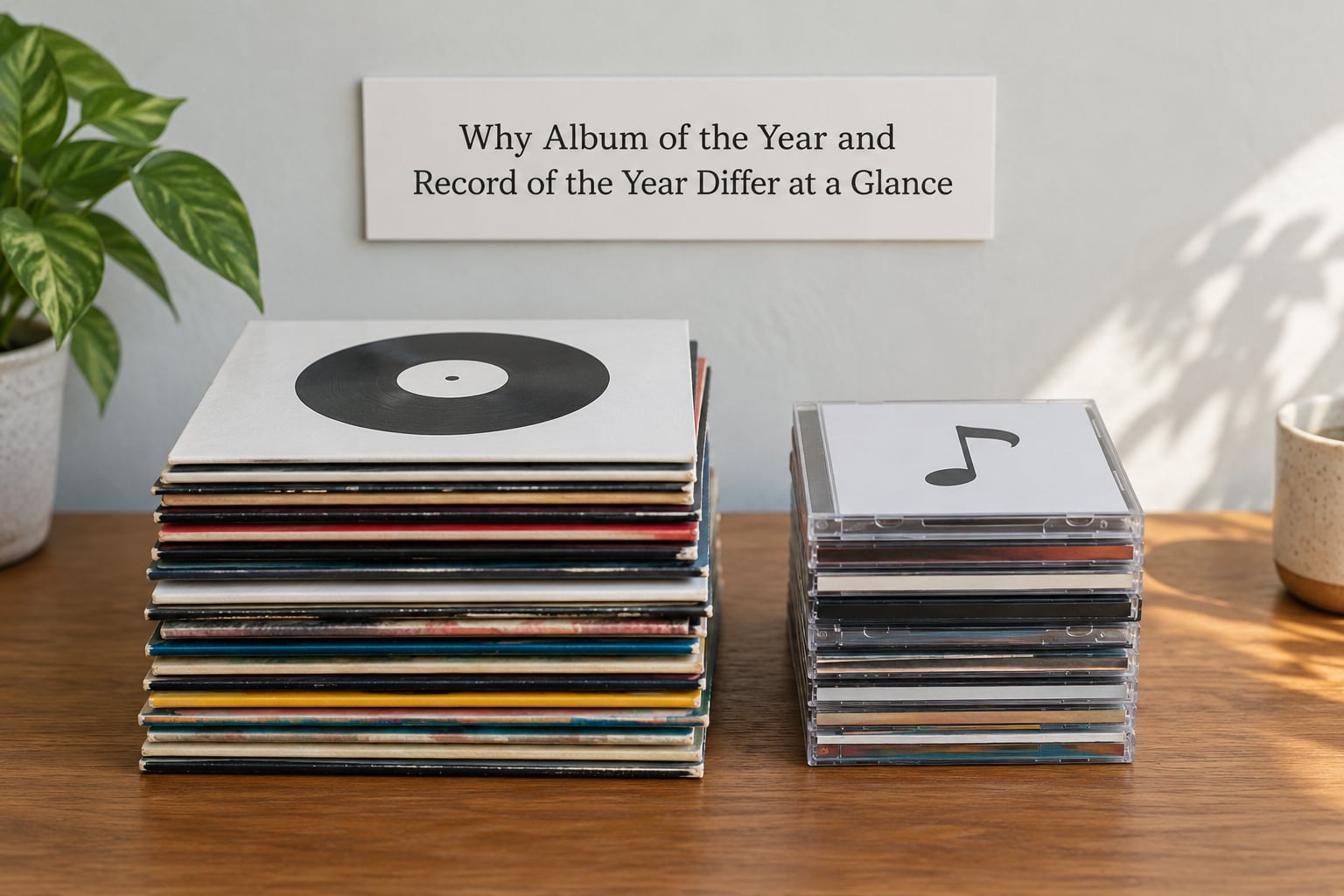 Why Album of the Year and Record of the Year Differ at a Glance
