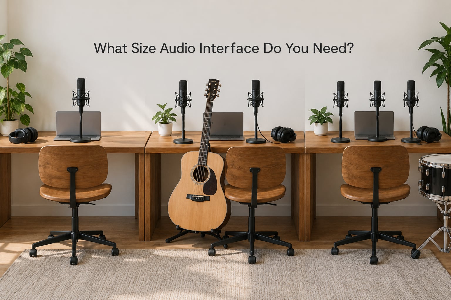 What Size Audio Interface Do You Need?
